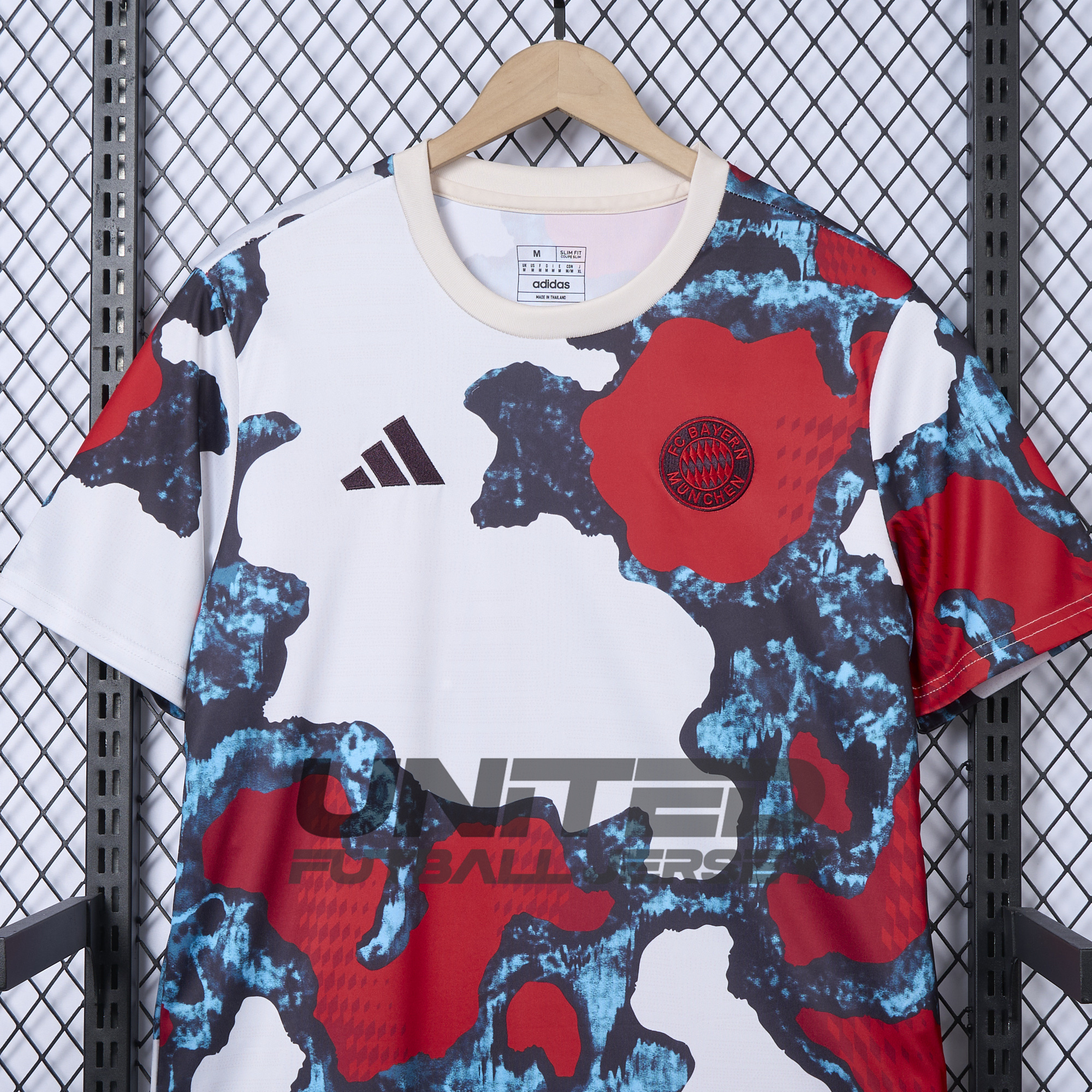 Bayern Munich 24-25 Pre-Match Home 2 Jersey - Fans Version - SOCCERDEALSHOP