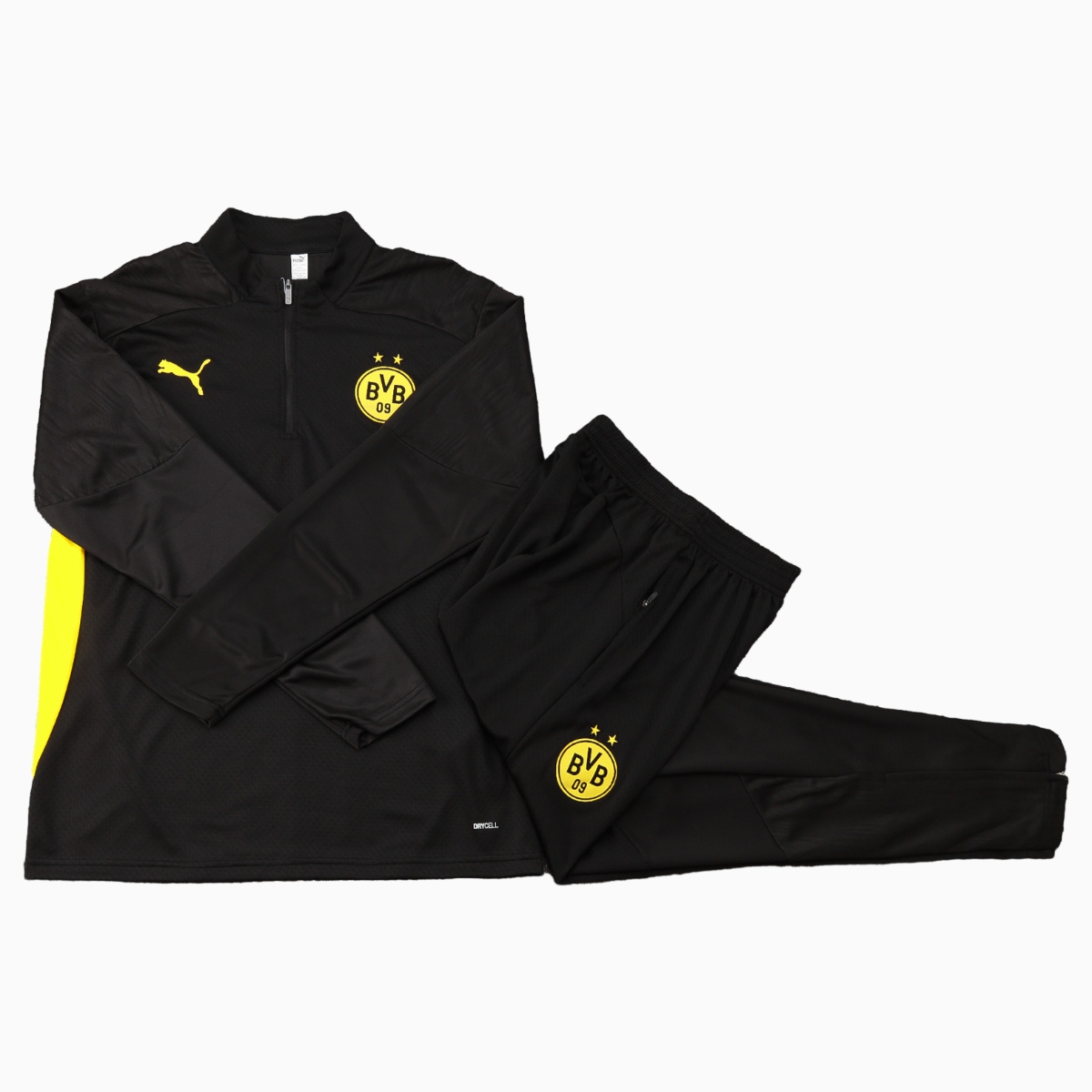 Dortmund 24-25 Long Sleeve Training Set - Player Version - Black - SOCCERDEALSHOP