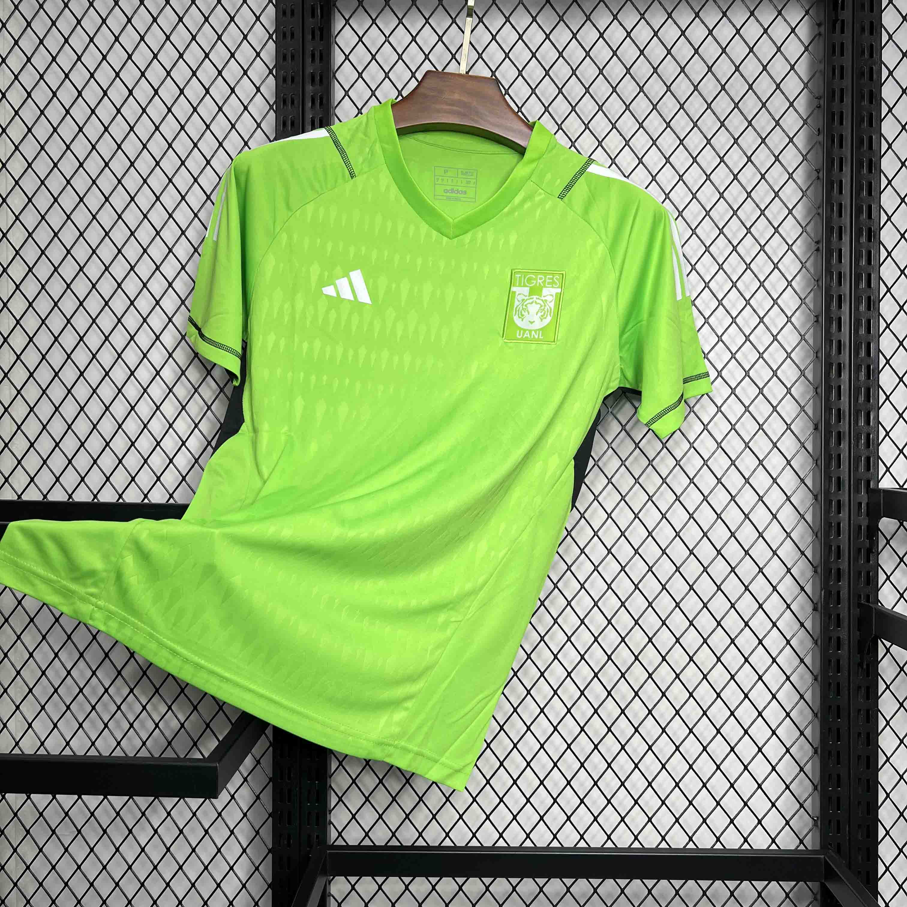Tigres UANL 24-25 Green Goalkeeper Jersey - Fans Version - SOCCERDEALSHOP