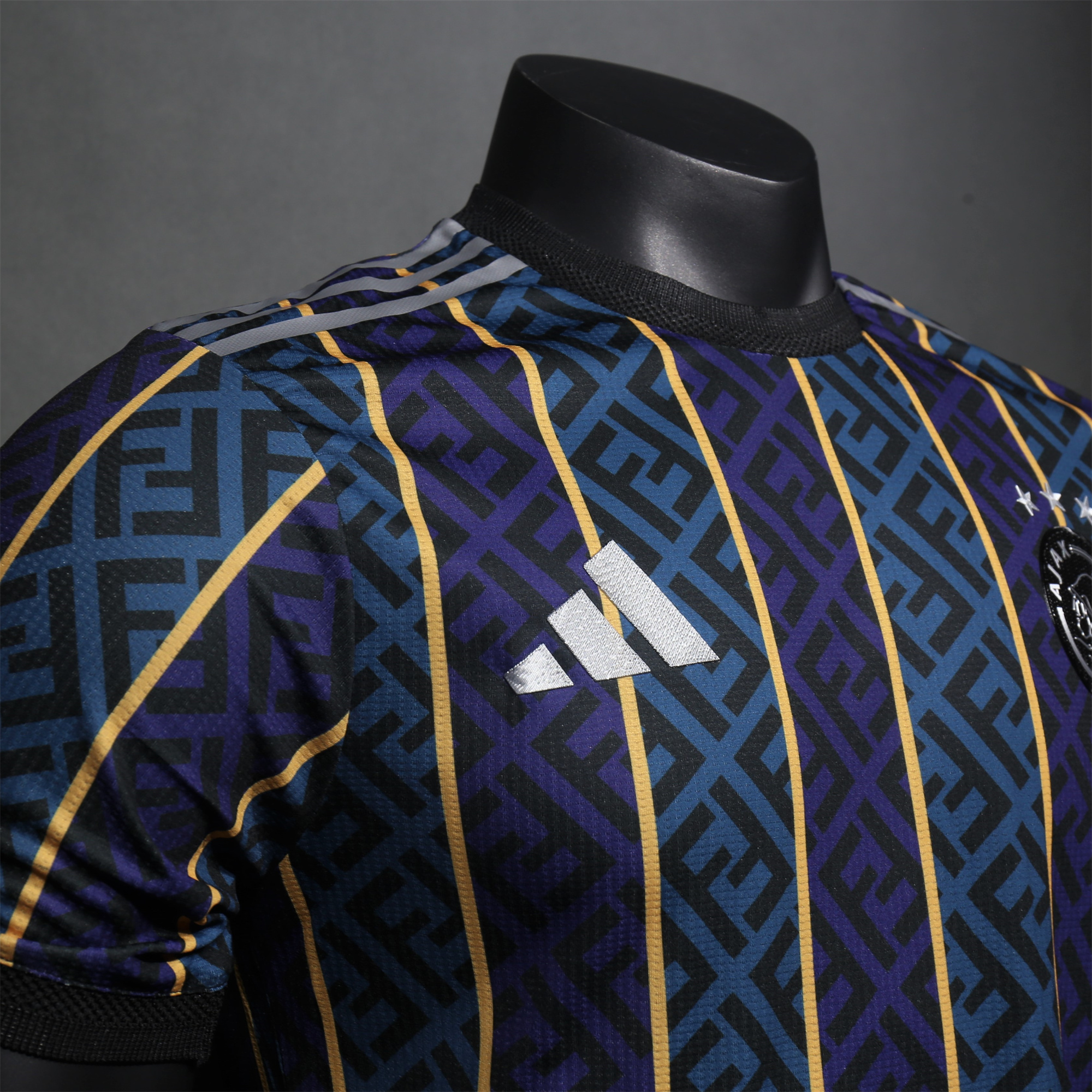 Ajax x Fendi 24-25 Special Edition Jersey - Player Version - SOCCERDEALSHOP