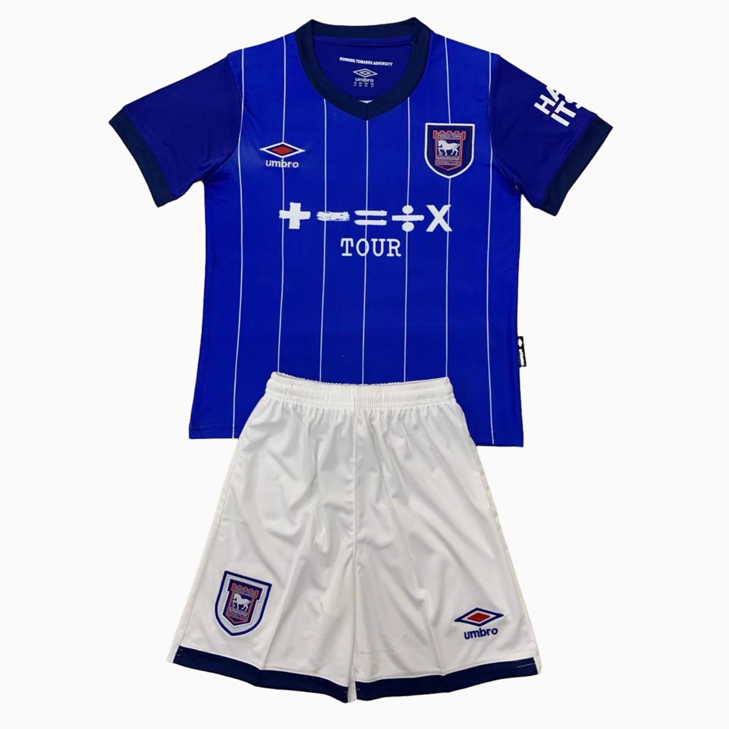 Ipswich Town 24-25 Home Men's Adult Jersey Set - Fans Version - SOCCERDEALSHOP
