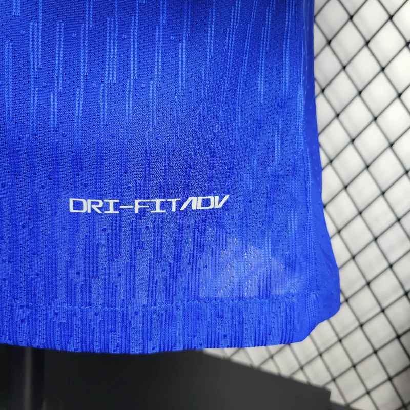 France 2024 Home Long Sleeve Jersey - Player Version - SOCCERDEALSHOP