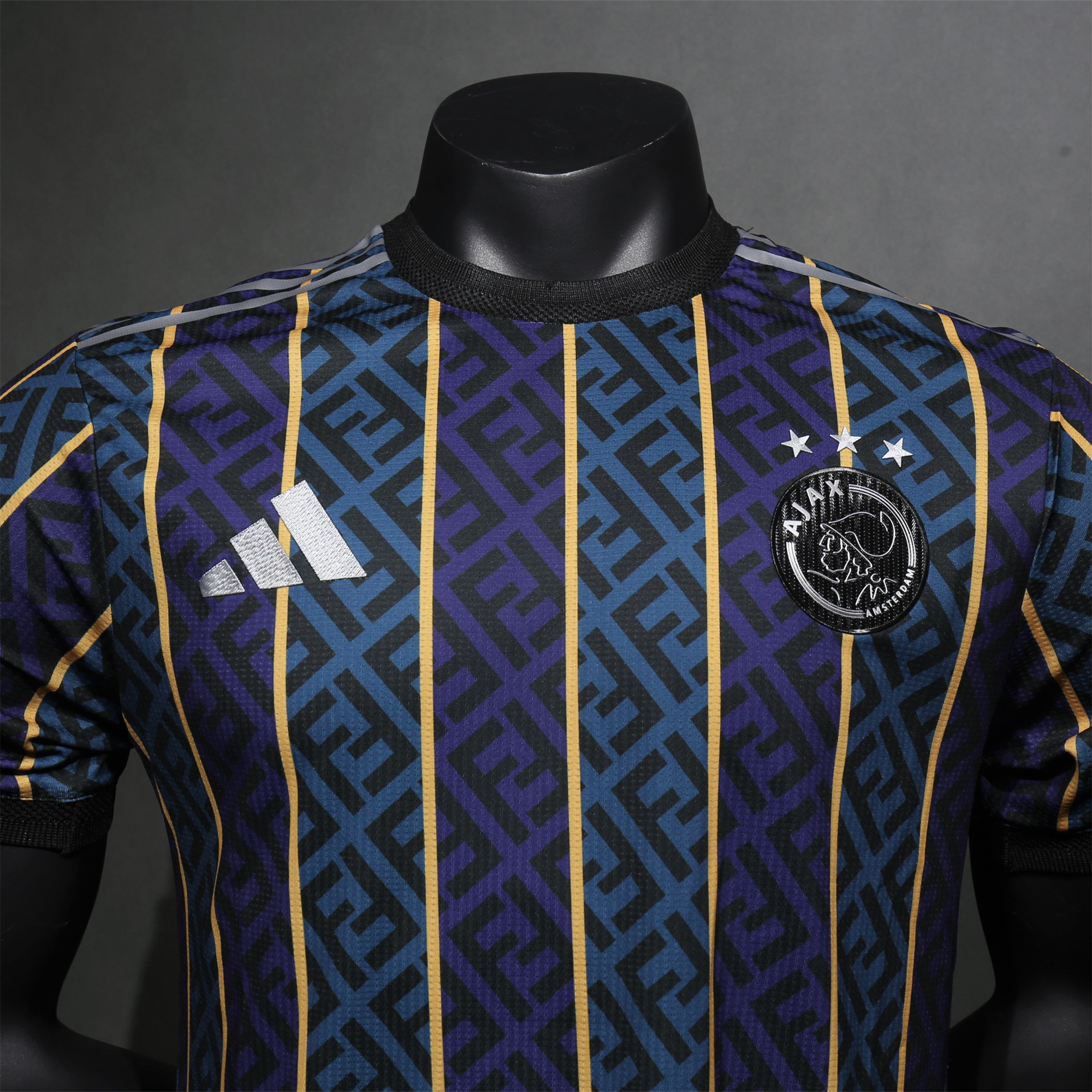 Ajax x Fendi 24-25 Special Edition Jersey - Player Version - SOCCERDEALSHOP