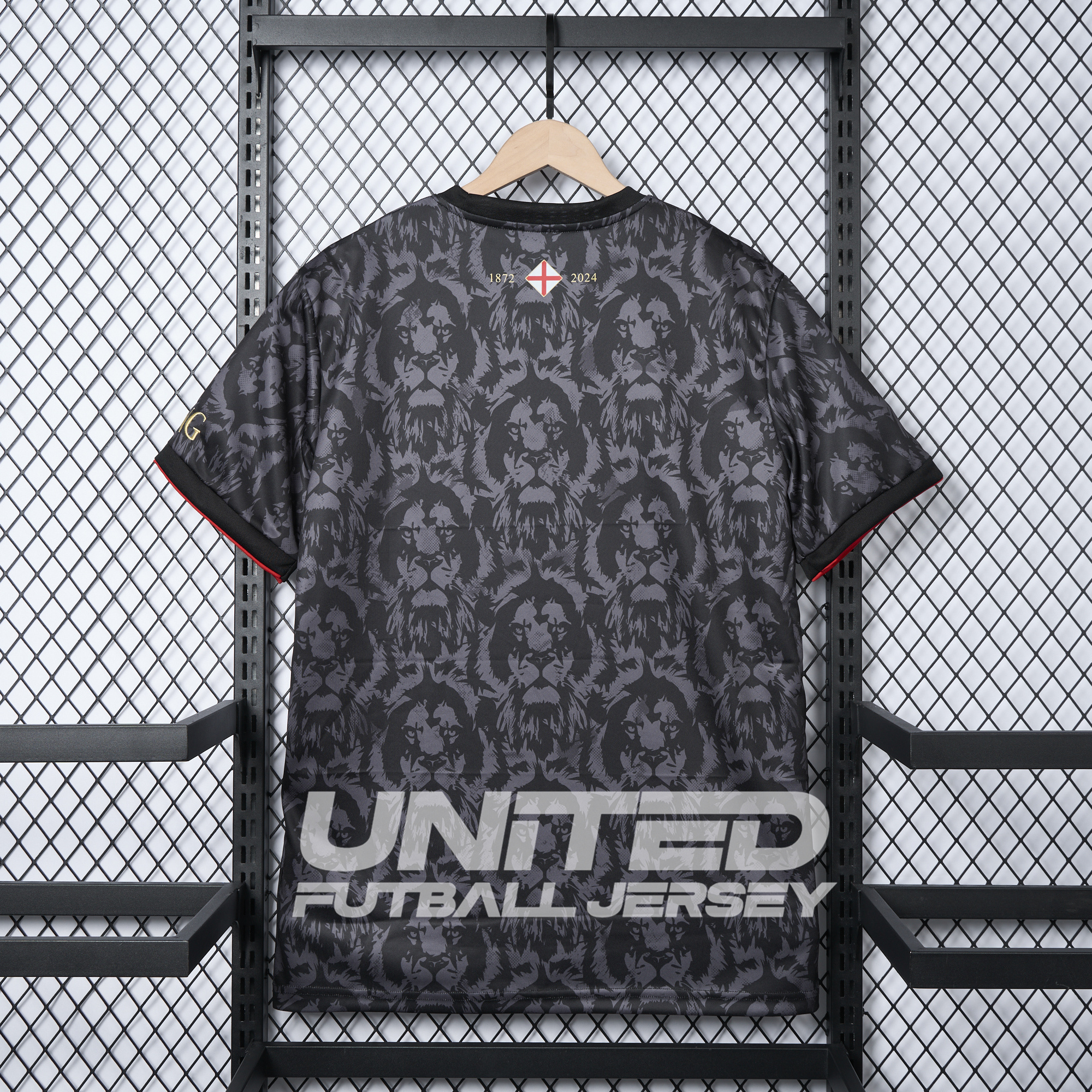 England 2024 Black The Lions Special Edition Jersey - Fans Version - SOCCERDEALSHOP