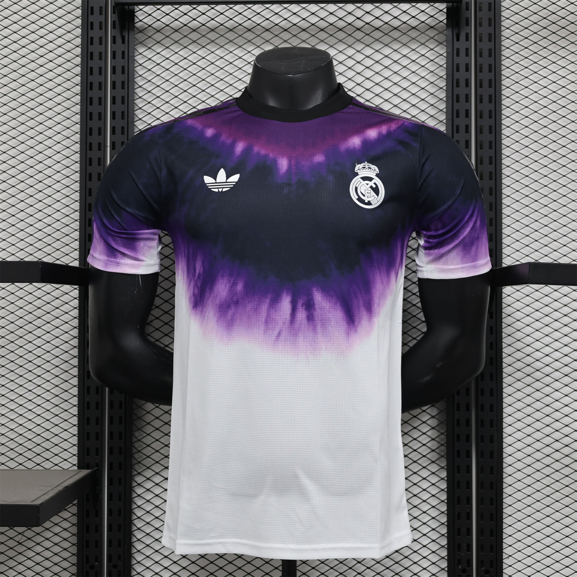 Real Madrid 24-25 White & Purple Spring Festival Special Edition Jersey - Player Version - SOCCERDEALSHOP