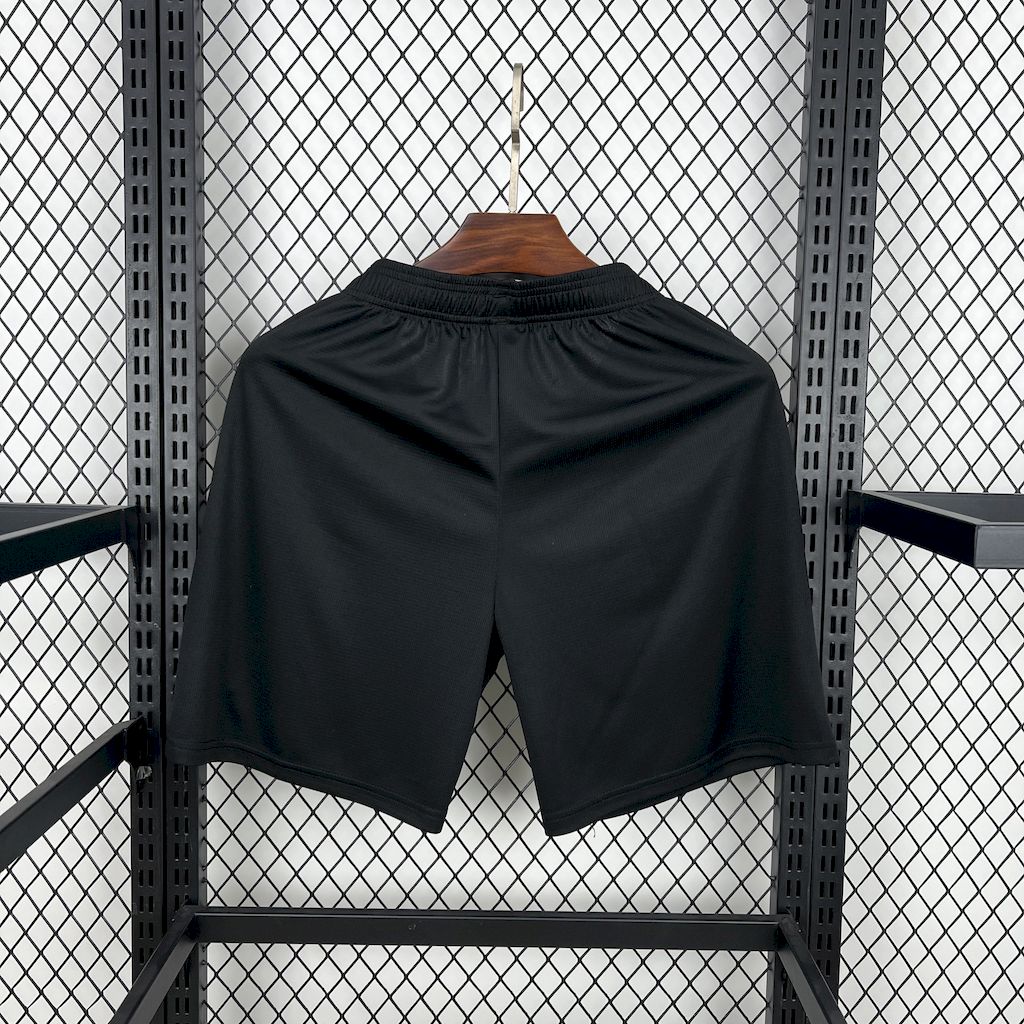 AC Milan 24-25 125th Anniversary Black GK Shorts - Fans Version - SOCCERDEALSHOP