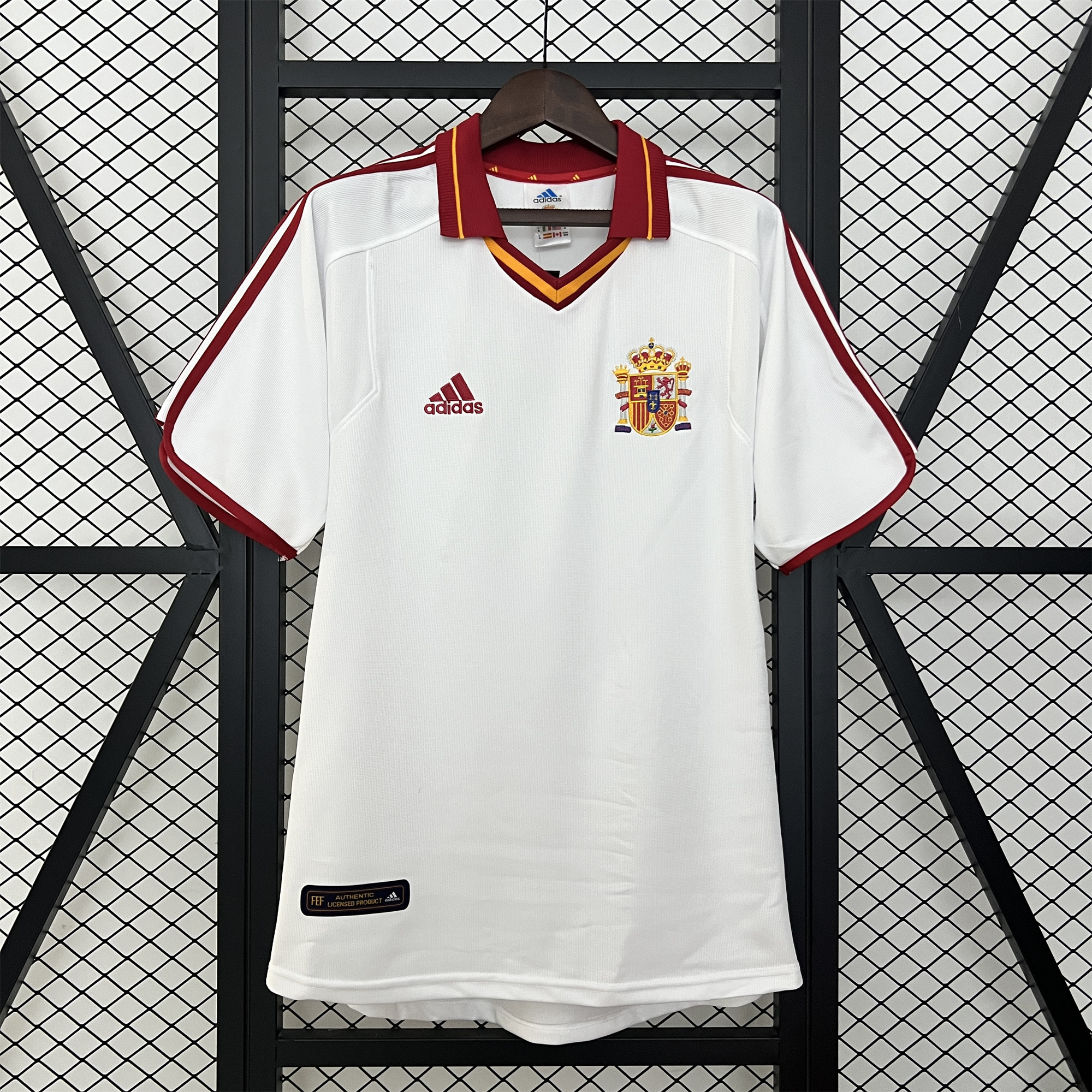 Retro Spain 2000 Away Jersey - SOCCERDEALSHOP