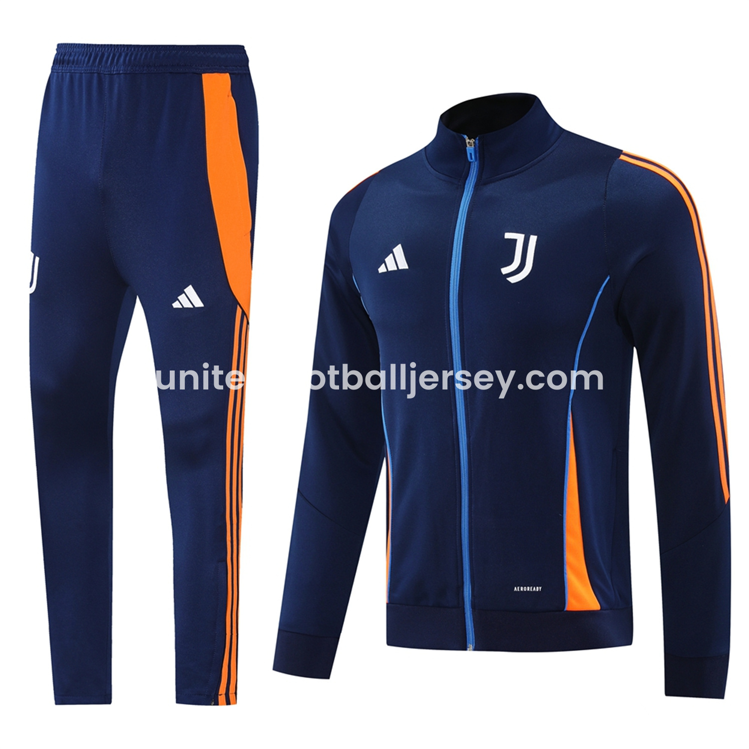 Juventus 24-25 Jacket Training Tracksuit - Royal Bule Jackets & Pants - SOCCERDEALSHOP