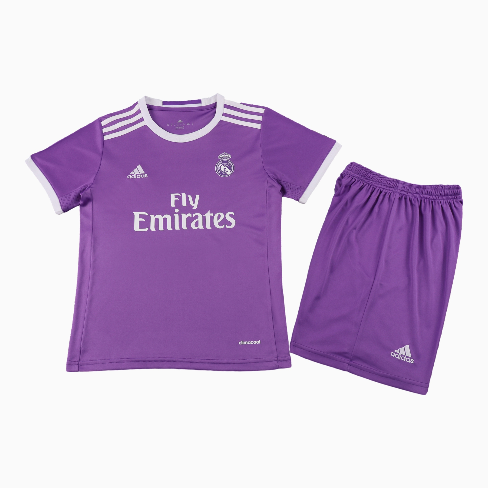 Retro Real Madrid 2016-17 Away Kids Kit - SOCCERDEALSHOP