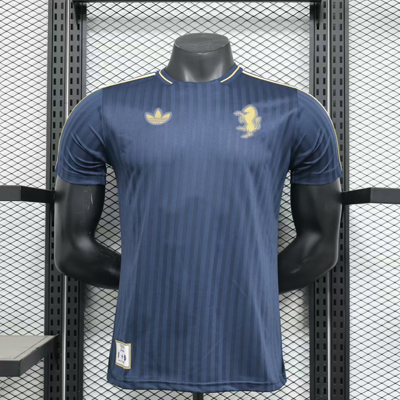 Juventus 2025 Royal Blue Icon Retro Jersey - Player Version - SOCCERDEALSHOP