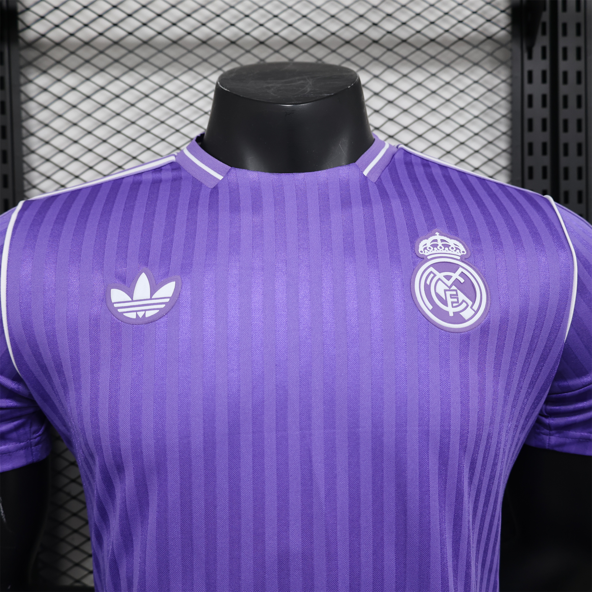 Real Madrid 2025 Purple Icon Retro Jersey - Player Version - SOCCERDEALSHOP