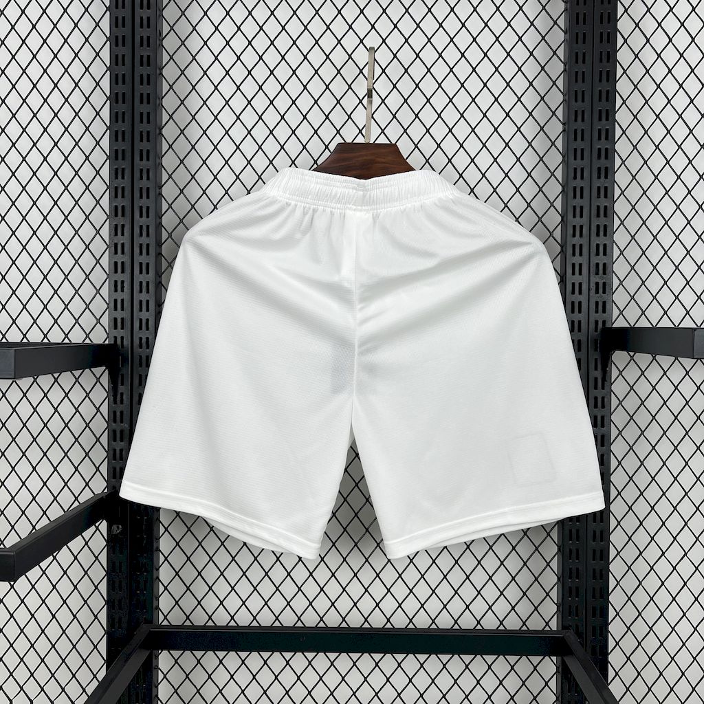 AC Milan 24-25 125th Anniversary Home White Shorts - Fans Version - SOCCERDEALSHOP