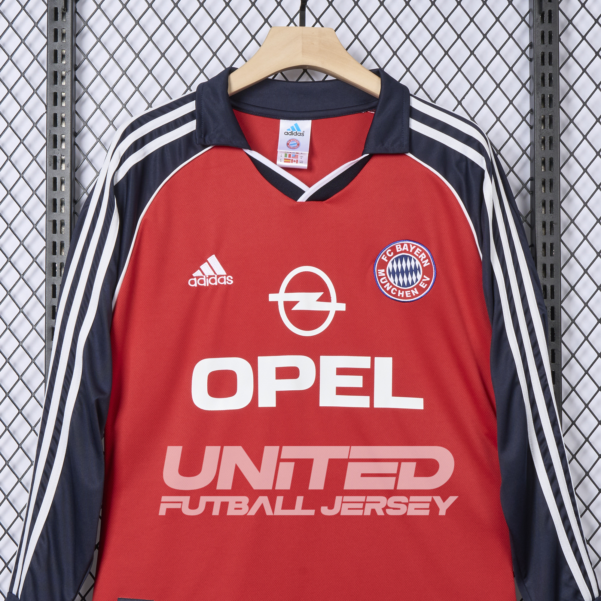 Retro Bayern Munich 2000-01 Home Long Sleeve Jersey - SOCCERDEALSHOP