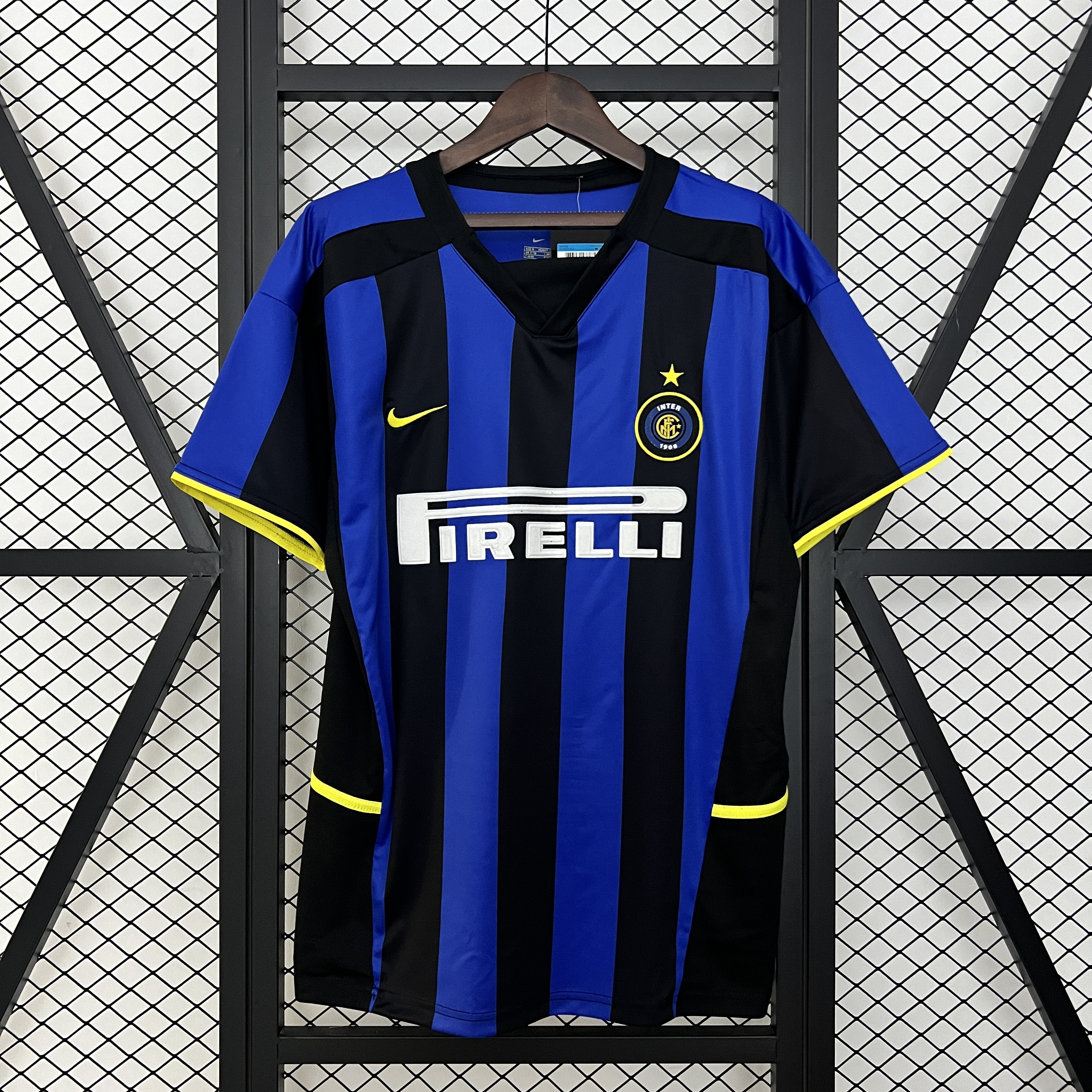 Retro Inter Milan 2002-03 Home Jersey - SOCCERDEALSHOP