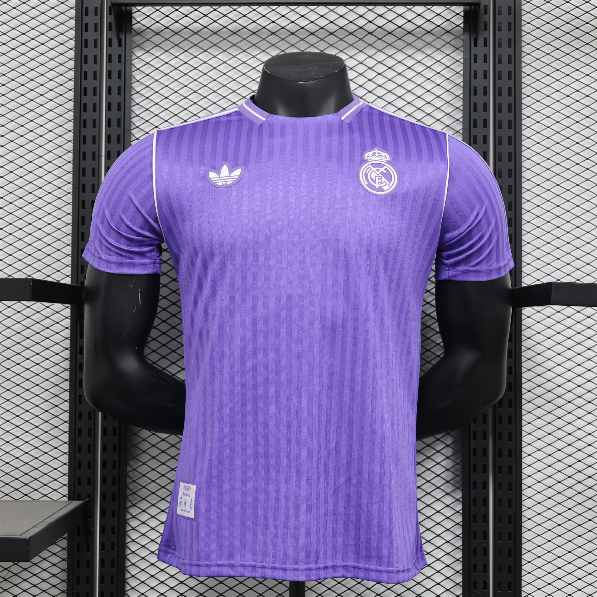Real Madrid 2025 Purple Icon Retro Jersey - Player Version - SOCCERDEALSHOP