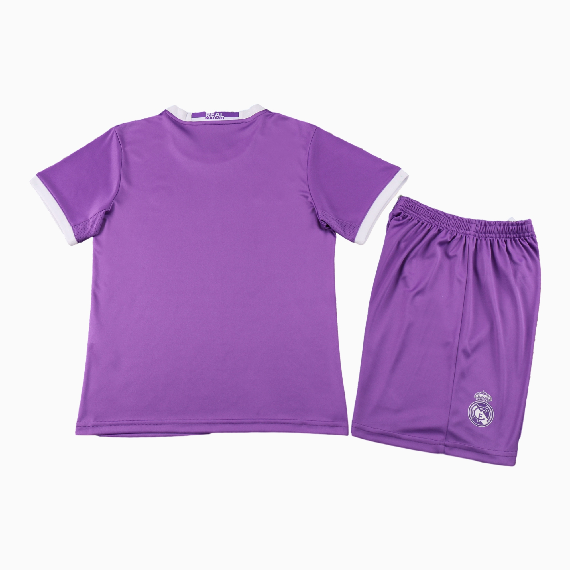 Retro Real Madrid 2016-17 Away Kids Kit - SOCCERDEALSHOP