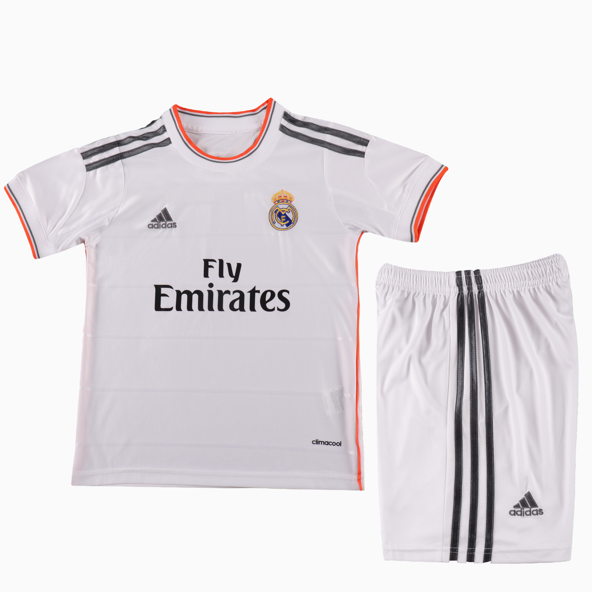 Retro Real Madrid 2013-14 Home Kids Kit - SOCCERDEALSHOP