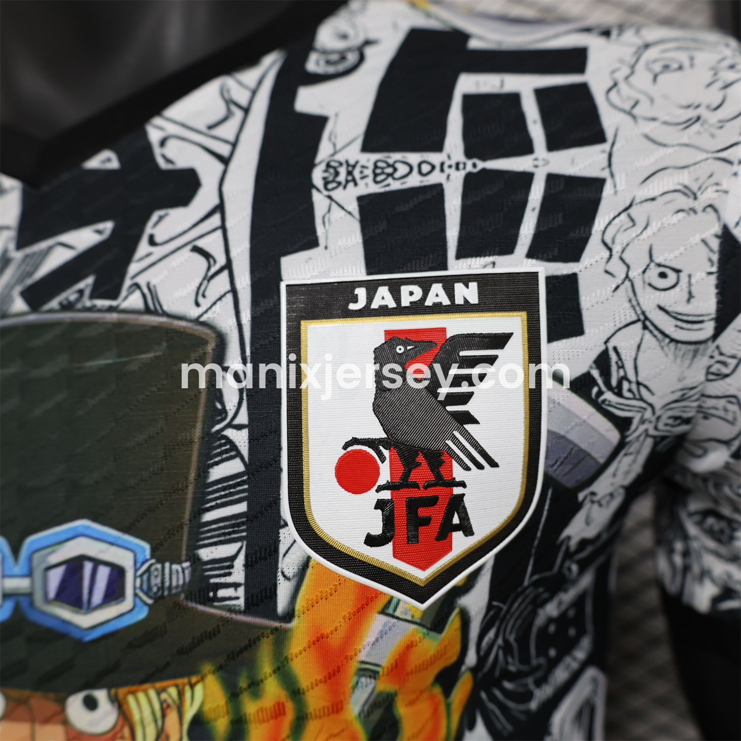 Japan 24-25 Sabo & Fire Special Edition Jersey - Player Version - SOCCERDEALSHOP