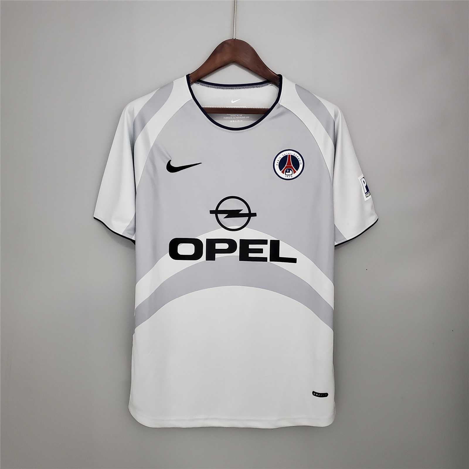 Retro Paris Saint-Germain PSG 2001-02 Away Jersey - SOCCERDEALSHOP