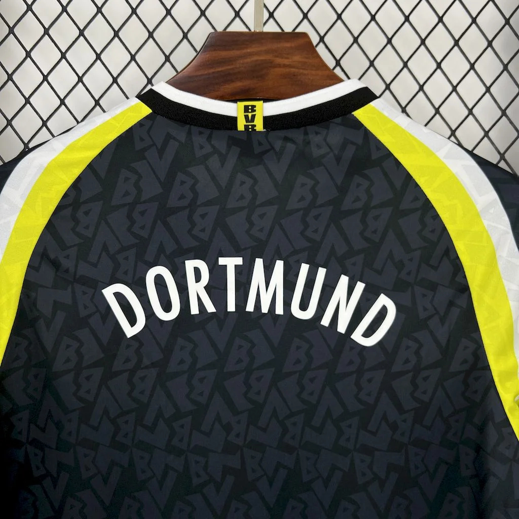 Retro Dortmund 1995-96 Away Long Sleeves Jersey - SOCCERDEALSHOP