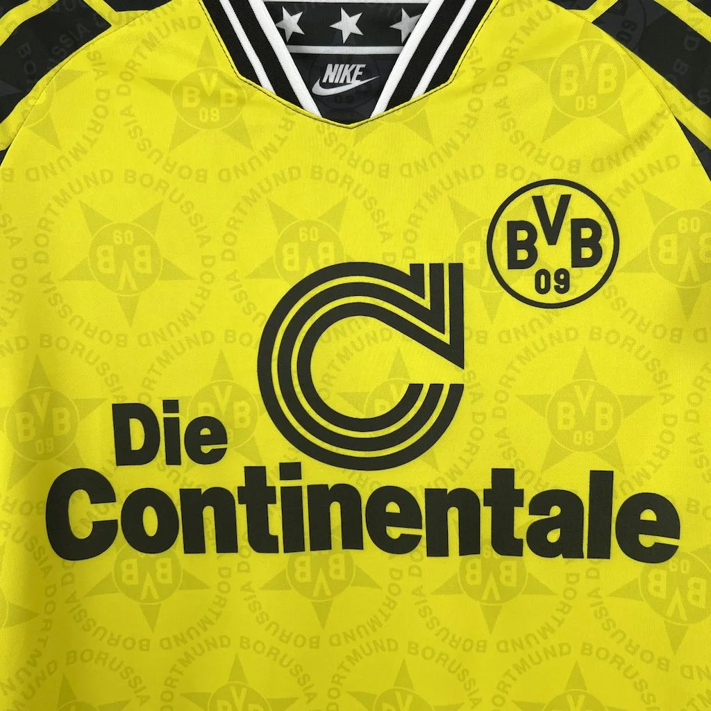Retro Dortmund 1994-95 Home Jersey - SOCCERDEALSHOP