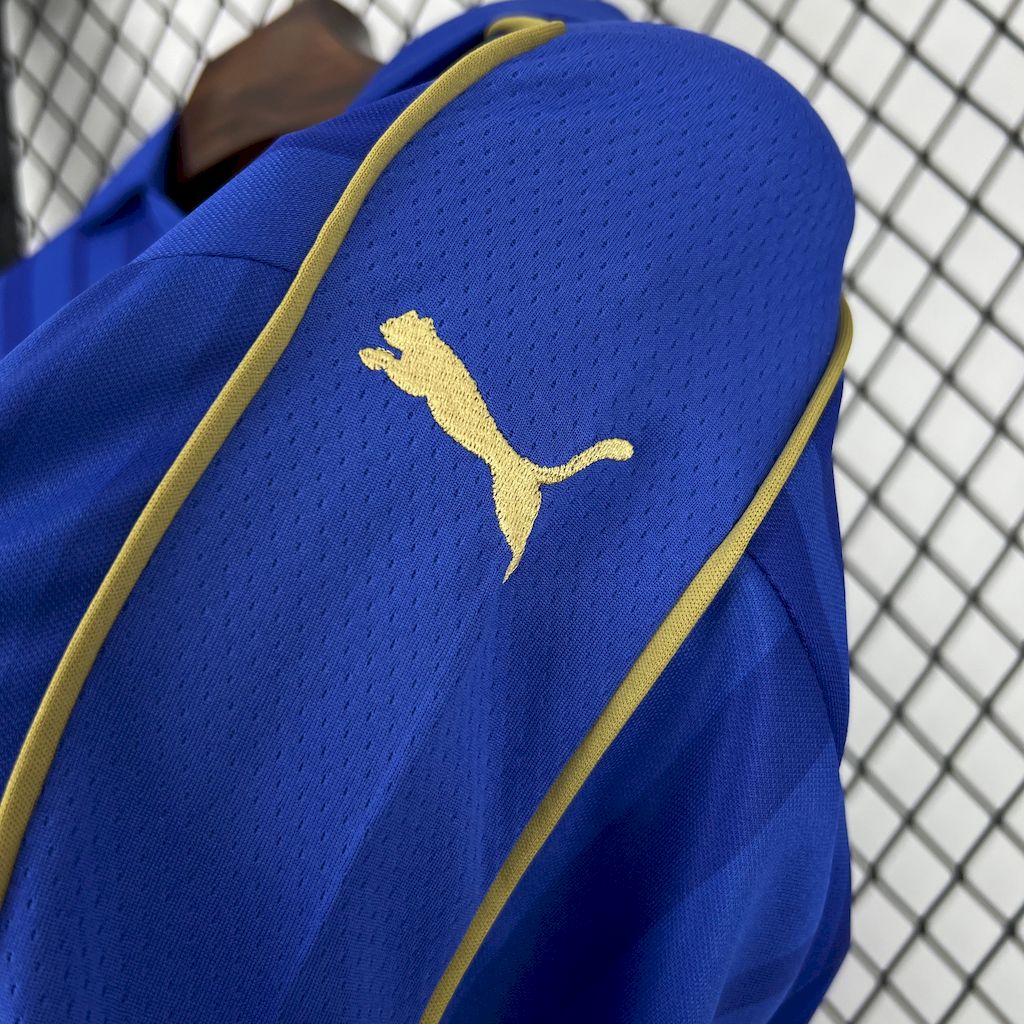 Retro Leicester City 2016-17 Home Jersey - SOCCERDEALSHOP