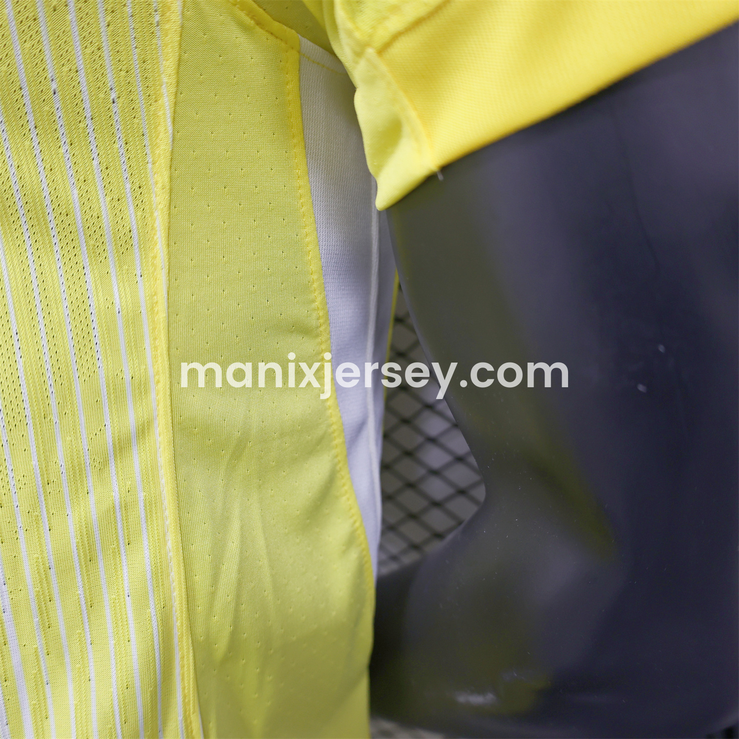 France 2025-26 Yellow Goalkeeper Jersey - Player Version - SOCCERDEALSHOP