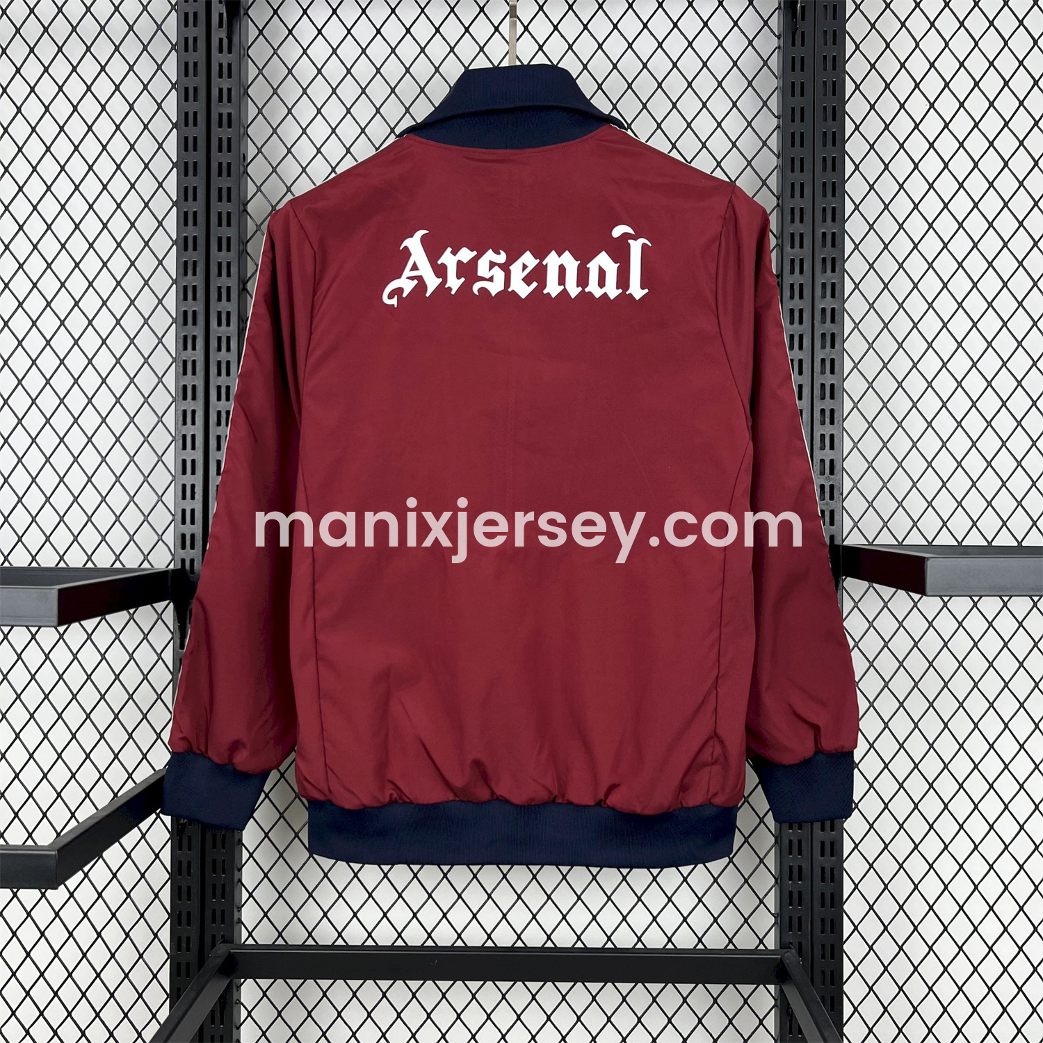 Arsenal 24-25 Player Windbreaker - Deep Red - SOCCERDEALSHOP