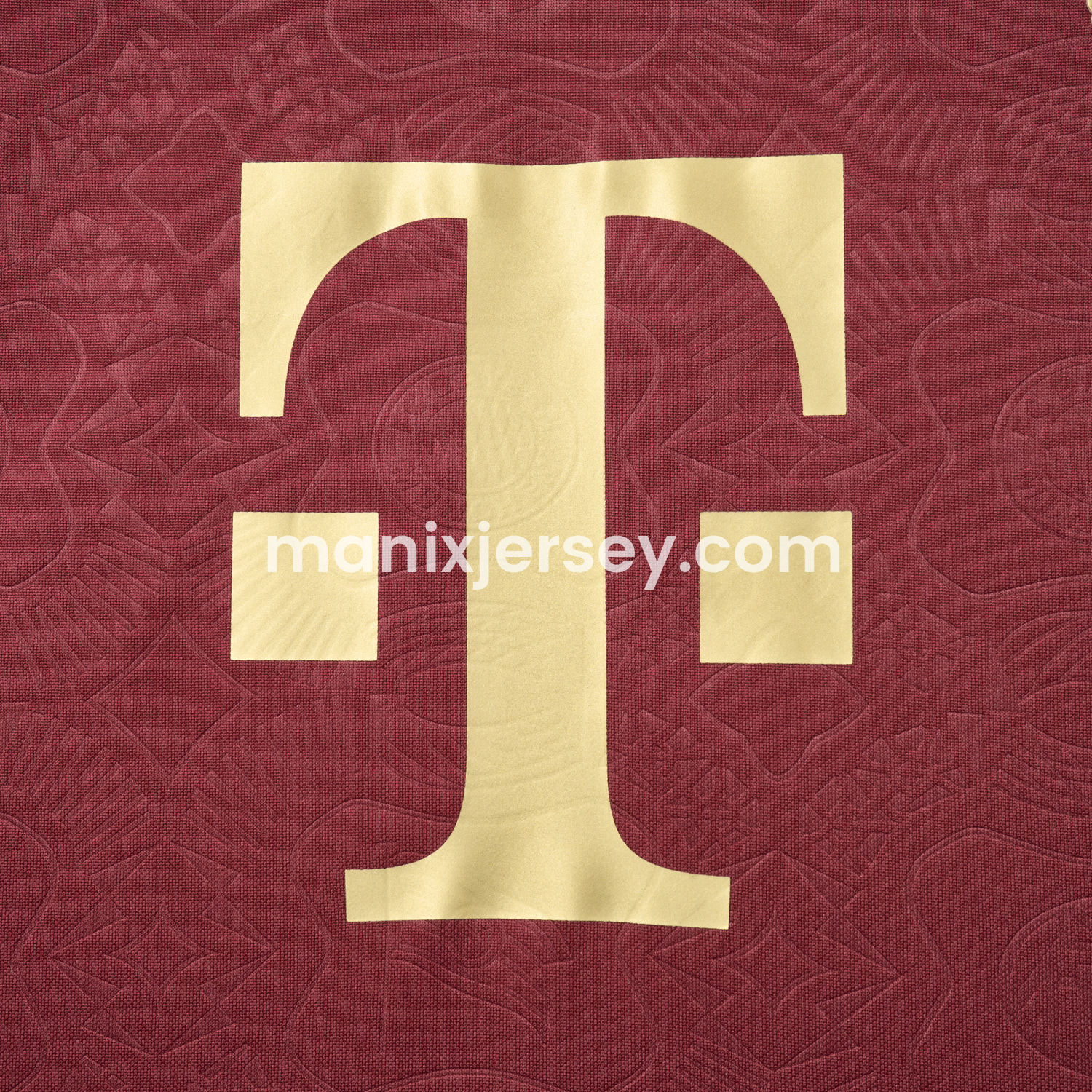 Bayern Munich 2025 Red 125th Anniversary Jersey - Fans Version - SOCCERDEALSHOP