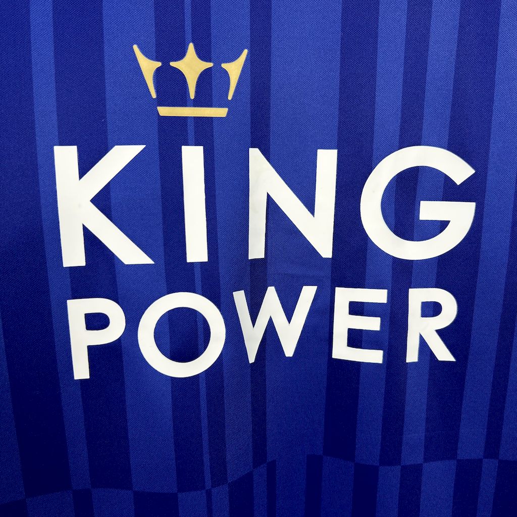 Retro Leicester City 2016-17 Home Jersey - SOCCERDEALSHOP