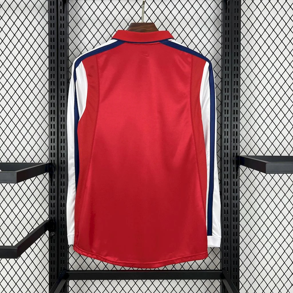 Retro Arsenal 2001-02 Home Long Sleeves Jersey - SOCCERDEALSHOP