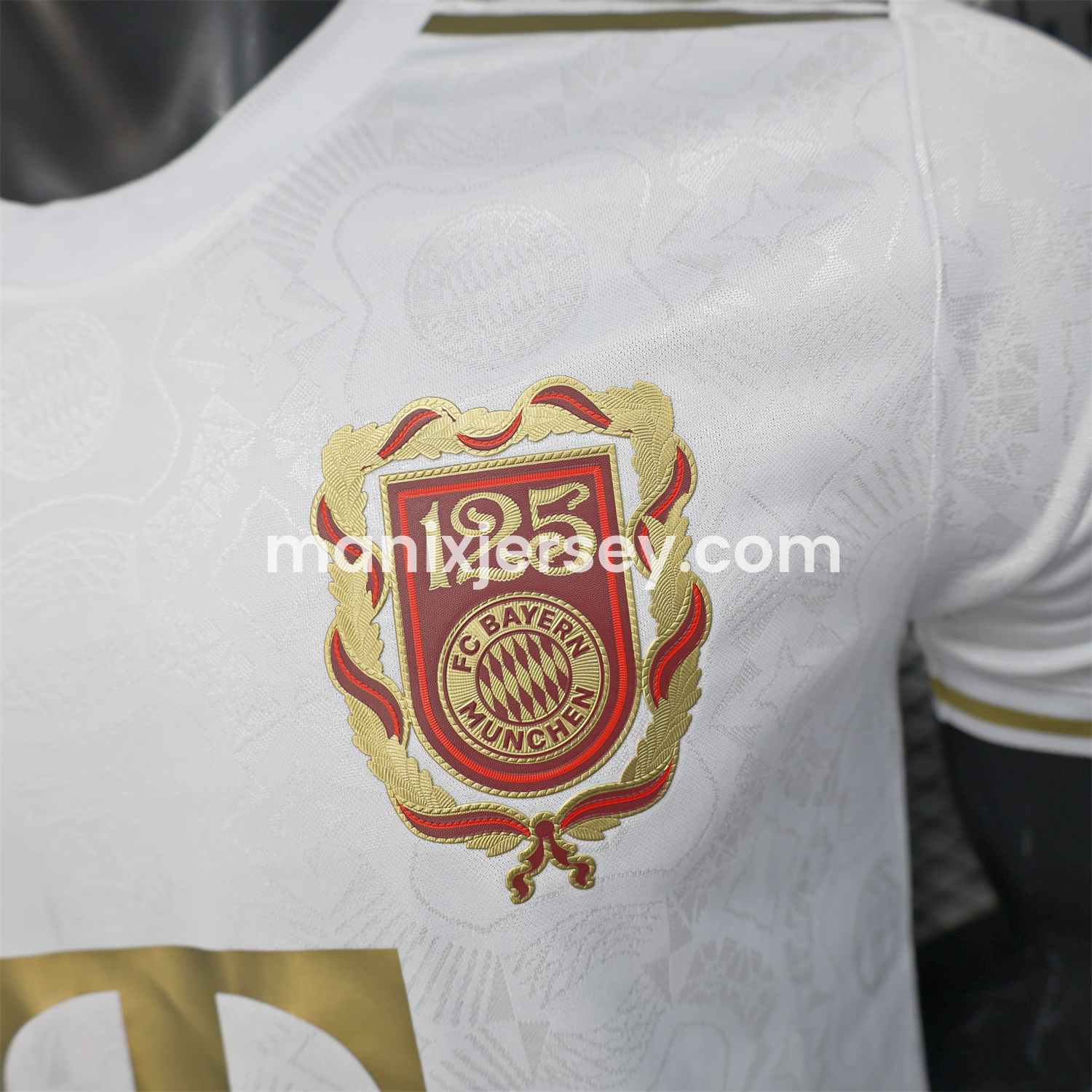 Bayern Munich 2025 White 125th Anniversary Jersey - Player Version - SOCCERDEALSHOP