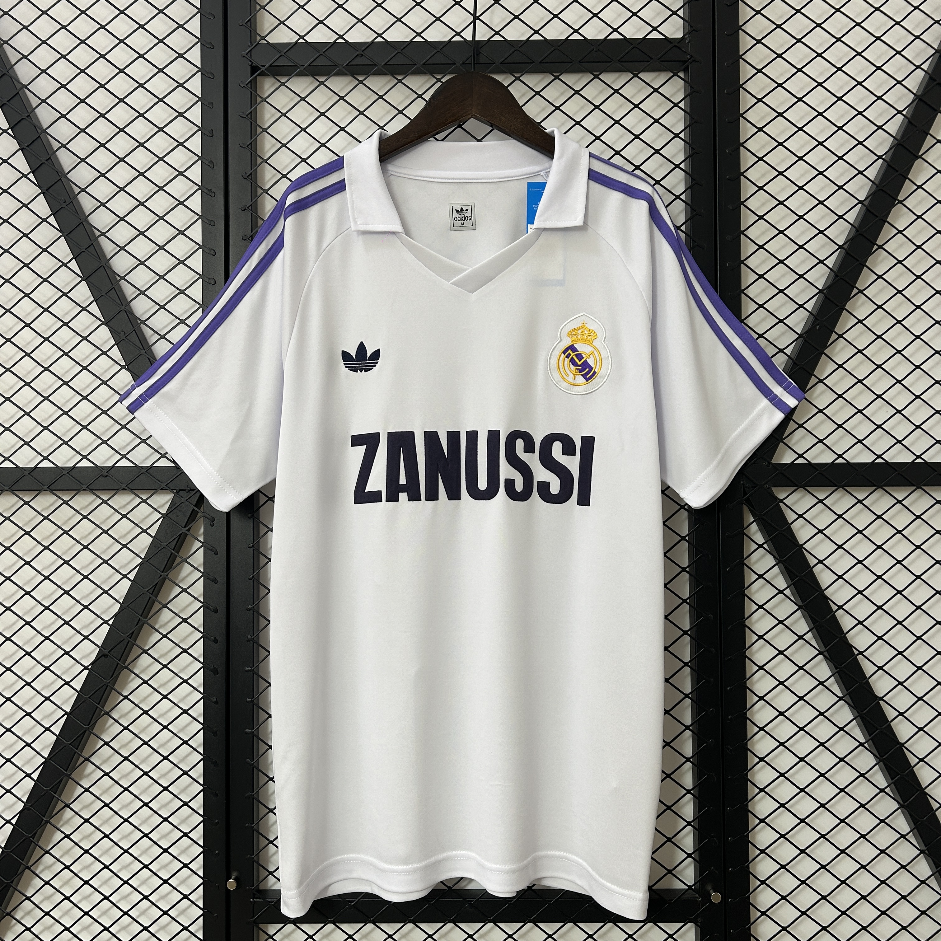 Retro Real Madrid 1984-85 Home Jersey - SOCCERDEALSHOP