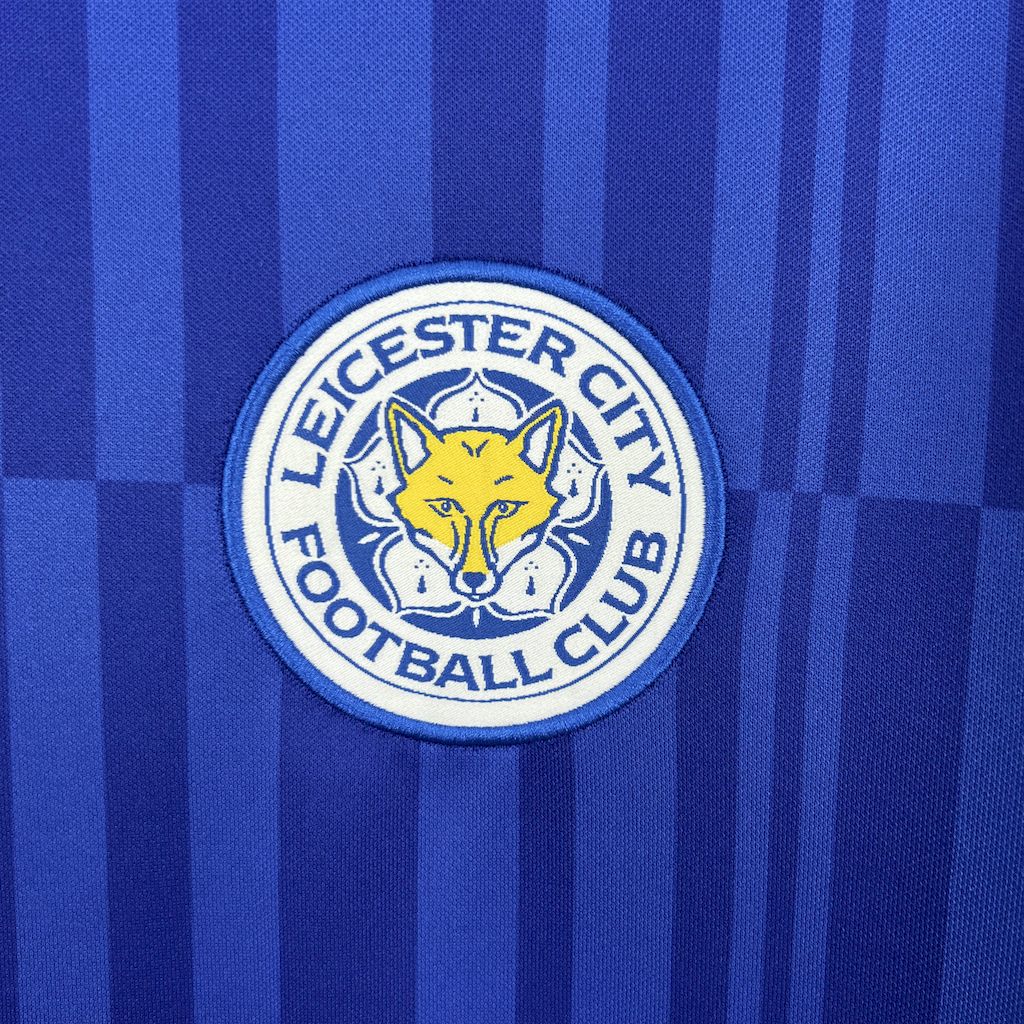 Retro Leicester City 2016-17 Home Jersey - SOCCERDEALSHOP