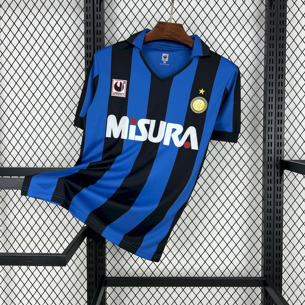 Retro Inter Milan 1990-91 Home Jersey - SOCCERDEALSHOP