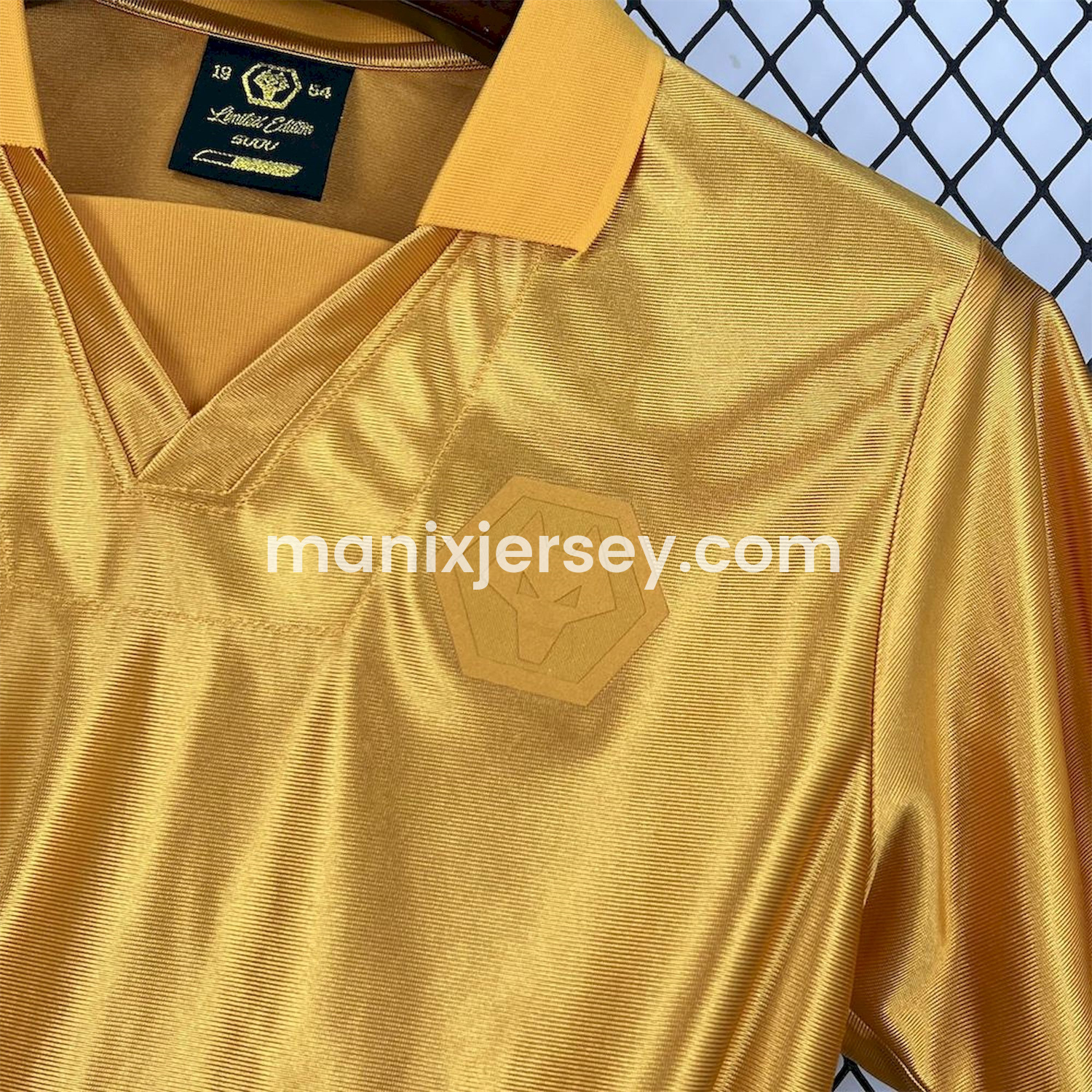 Wolverhampton Wanderers Wolves 24-25 70th Anniversary Jersey - Fans Version - SOCCERDEALSHOP