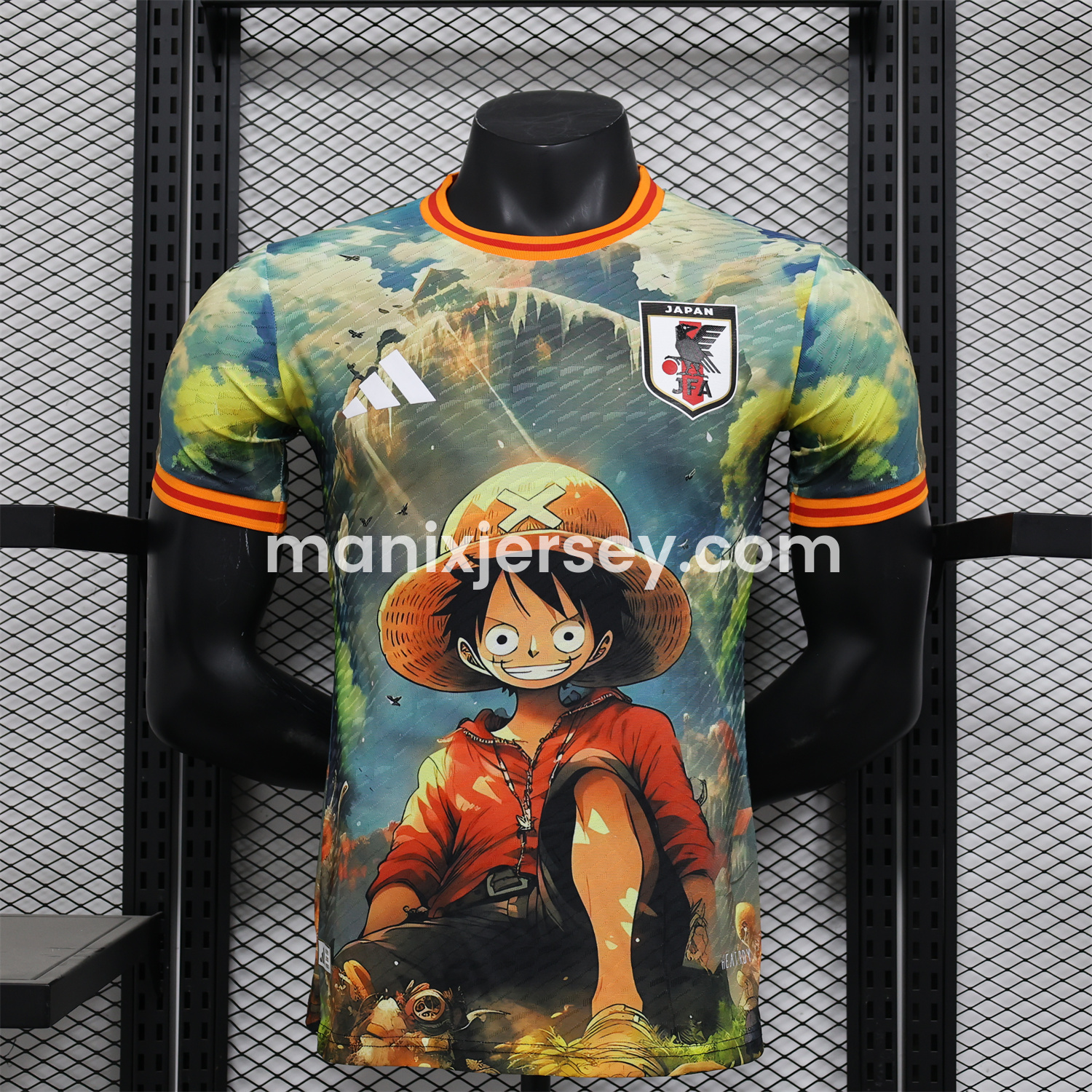 Japan 24-25 Monkey D. Luffy Special Edition Jersey - Player Version - SOCCERDEALSHOP