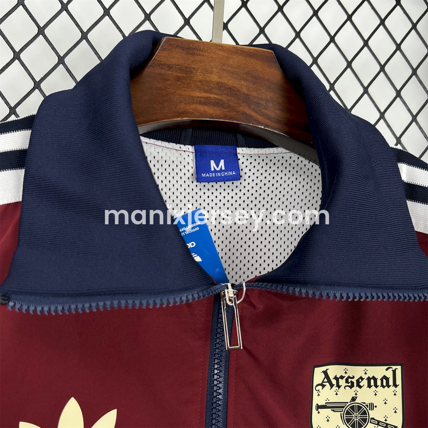 Arsenal 24-25 Player Windbreaker - Deep Red - SOCCERDEALSHOP