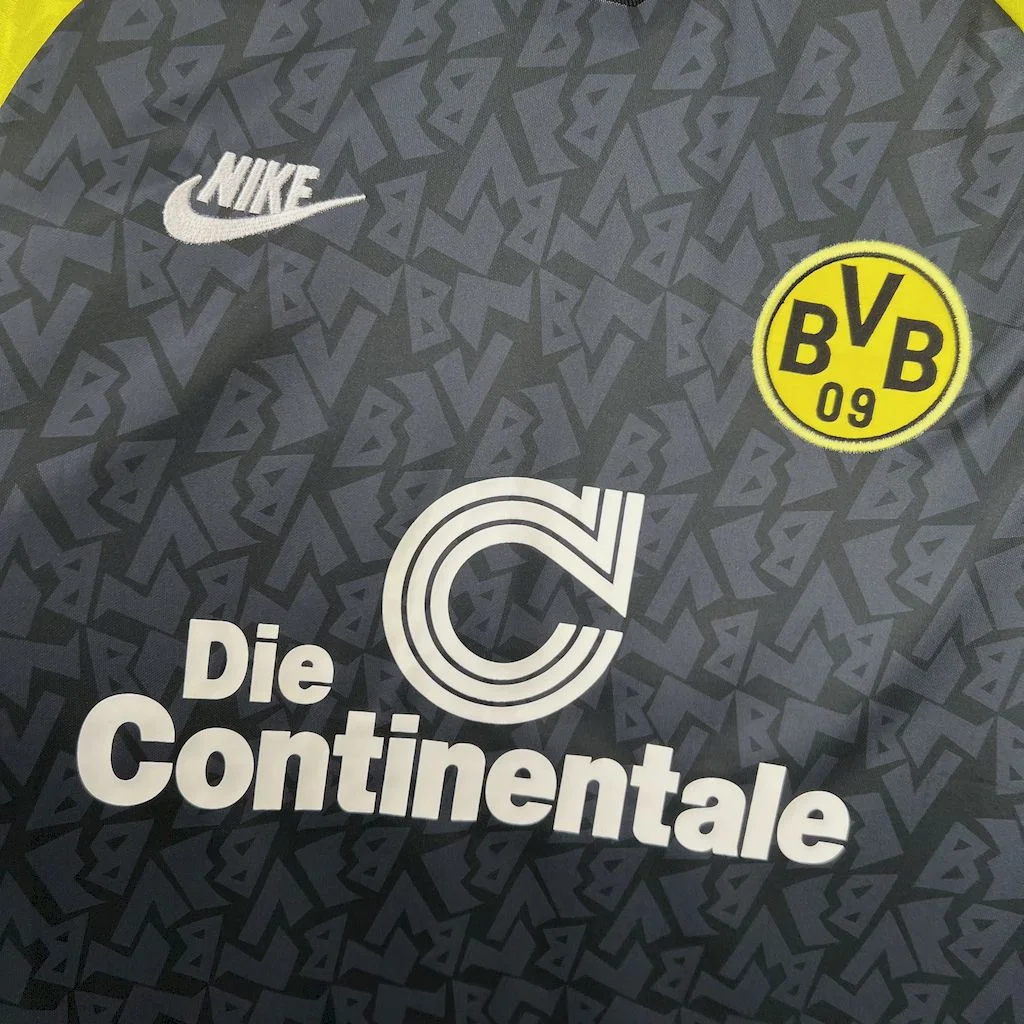 Retro Dortmund 1995-96 Away Long Sleeves Jersey - SOCCERDEALSHOP