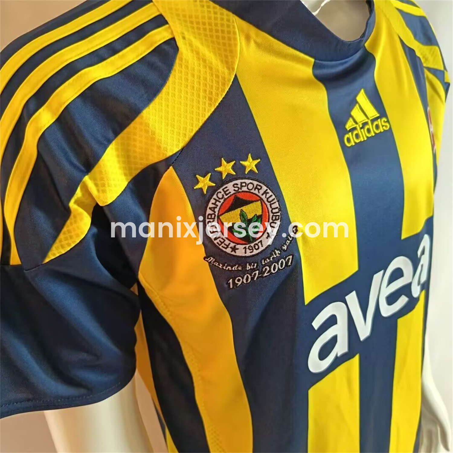Retro Fenerbahce 2007-08 Home Jersey - SOCCERDEALSHOP