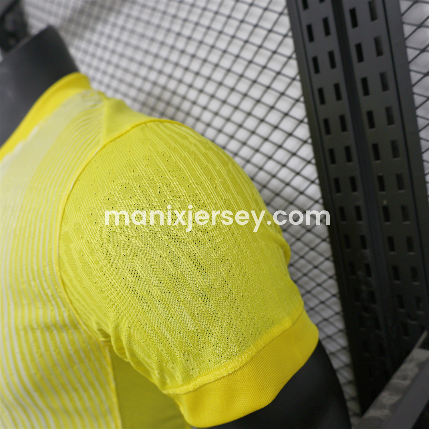 France 2025-26 Yellow Goalkeeper Jersey - Player Version - SOCCERDEALSHOP