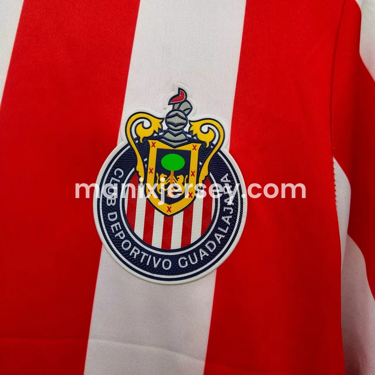 Chivas de Guadalajara 24-25 Home Long Sleeve Jersey - Fans Version - SOCCERDEALSHOP