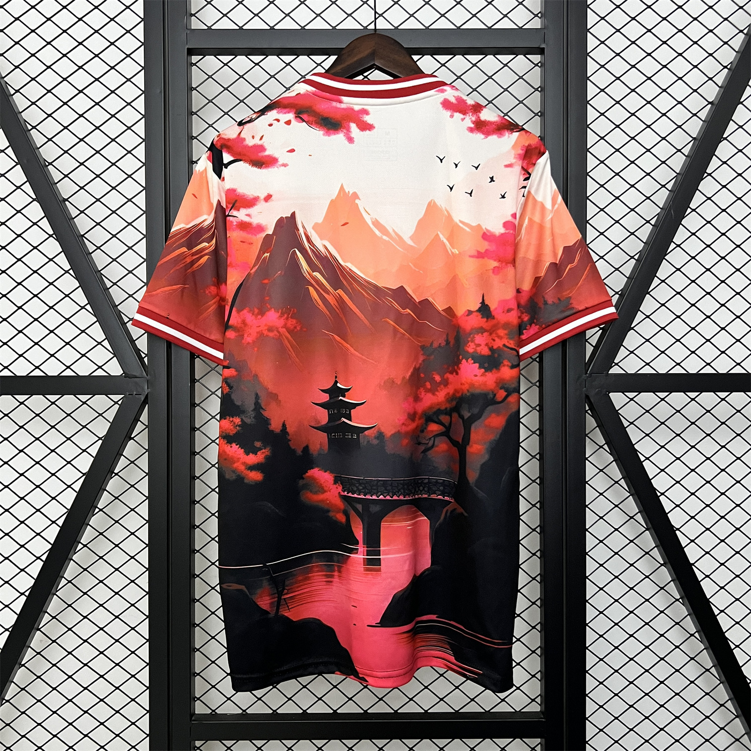 Japan 2024 Cherry Blossoms under Mount Fuji Jersey - Fans Version - SOCCERDEALSHOP