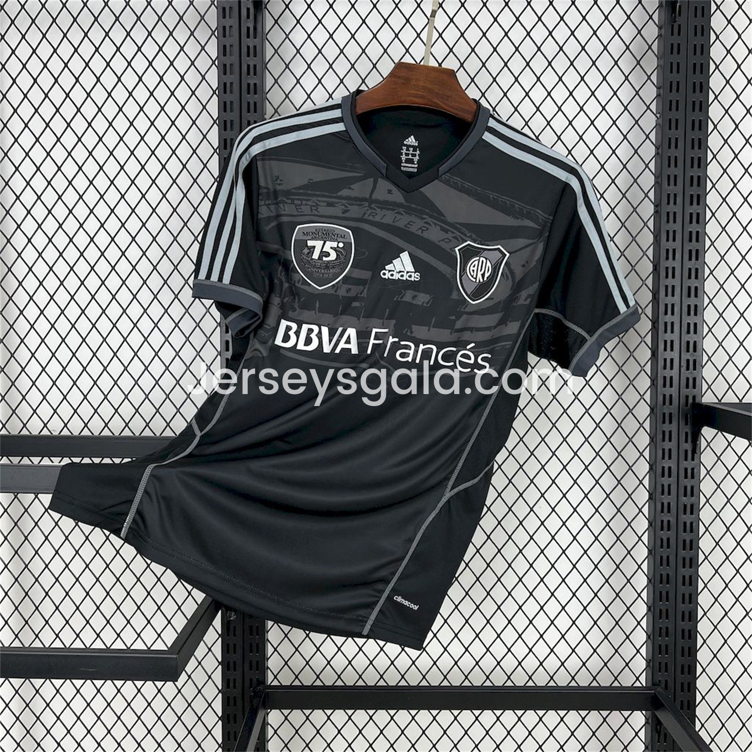 Retro River Plate 2013-14 70th Anniversary Black Jersey - SOCCERDEALSHOP