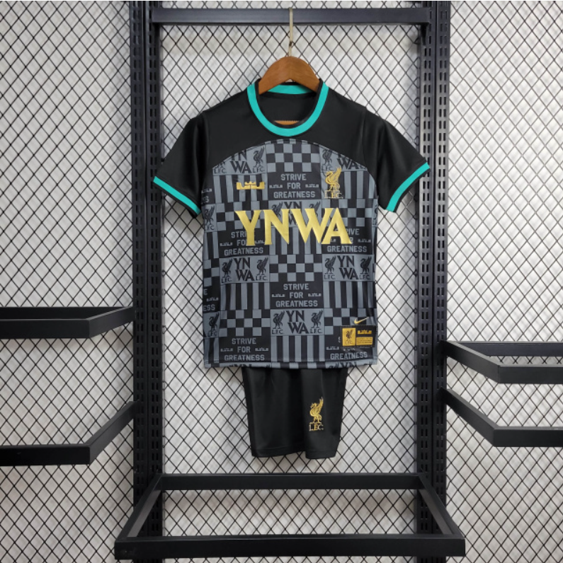 Liver.pool X LBJ 23-24 YNWA Special Edition Kids Kit - SOCCERDEALSHOP