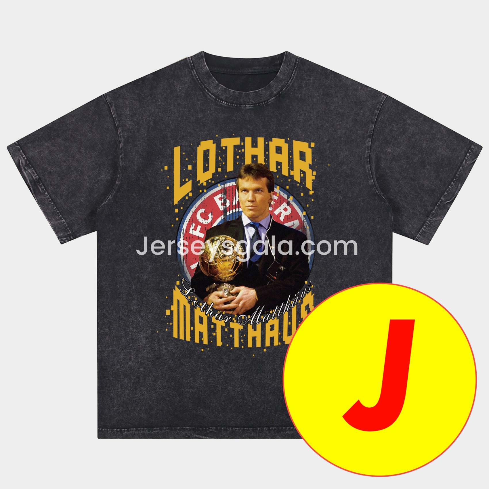 Bayern Munich 125th Legendary Players Oversized Washed T-Shirt - SOCCERDEALSHOP