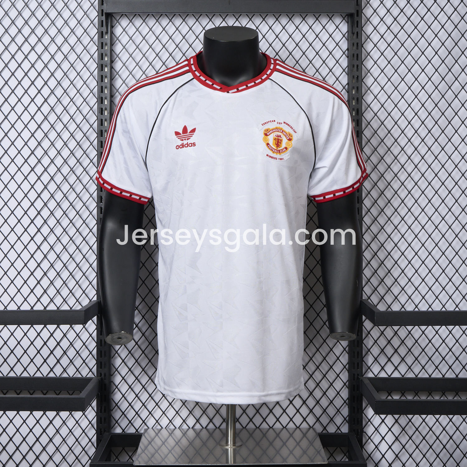 Manchester United Retro 1991 Third Remake Jersey - European Cup Winners' Cup Winners - Player Version - SOCCERDEALSHOP