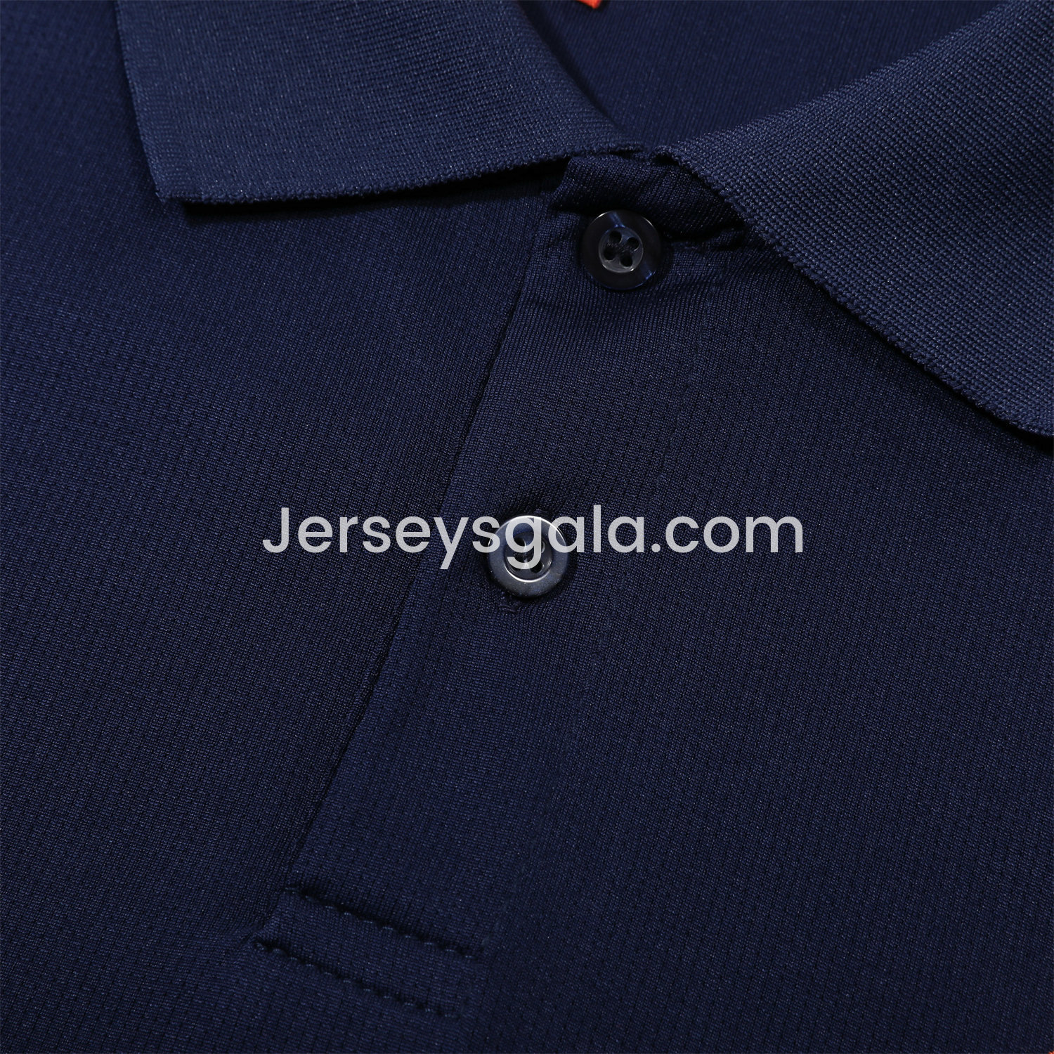 Marseille 25-26 POLO Short-Sleeve Training Set - Deep Blue Top and Pants - SOCCERDEALSHOP