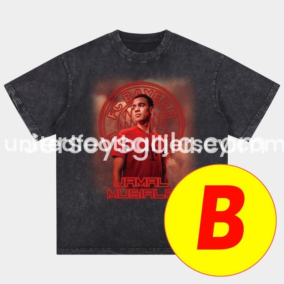 Bayern Munich 125th Legendary Players Oversized Washed T-Shirt - SOCCERDEALSHOP