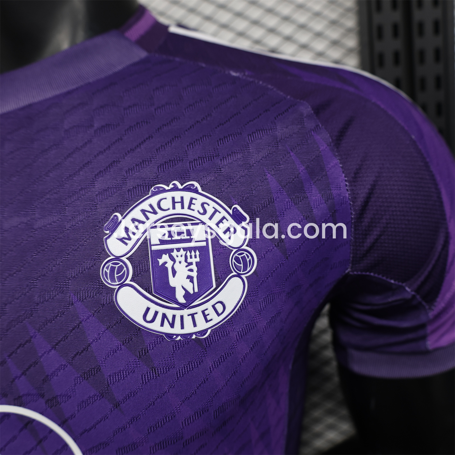 Manchester United 24-25 Purple Gradient Special Edition Jersey - Player Version - SOCCERDEALSHOP